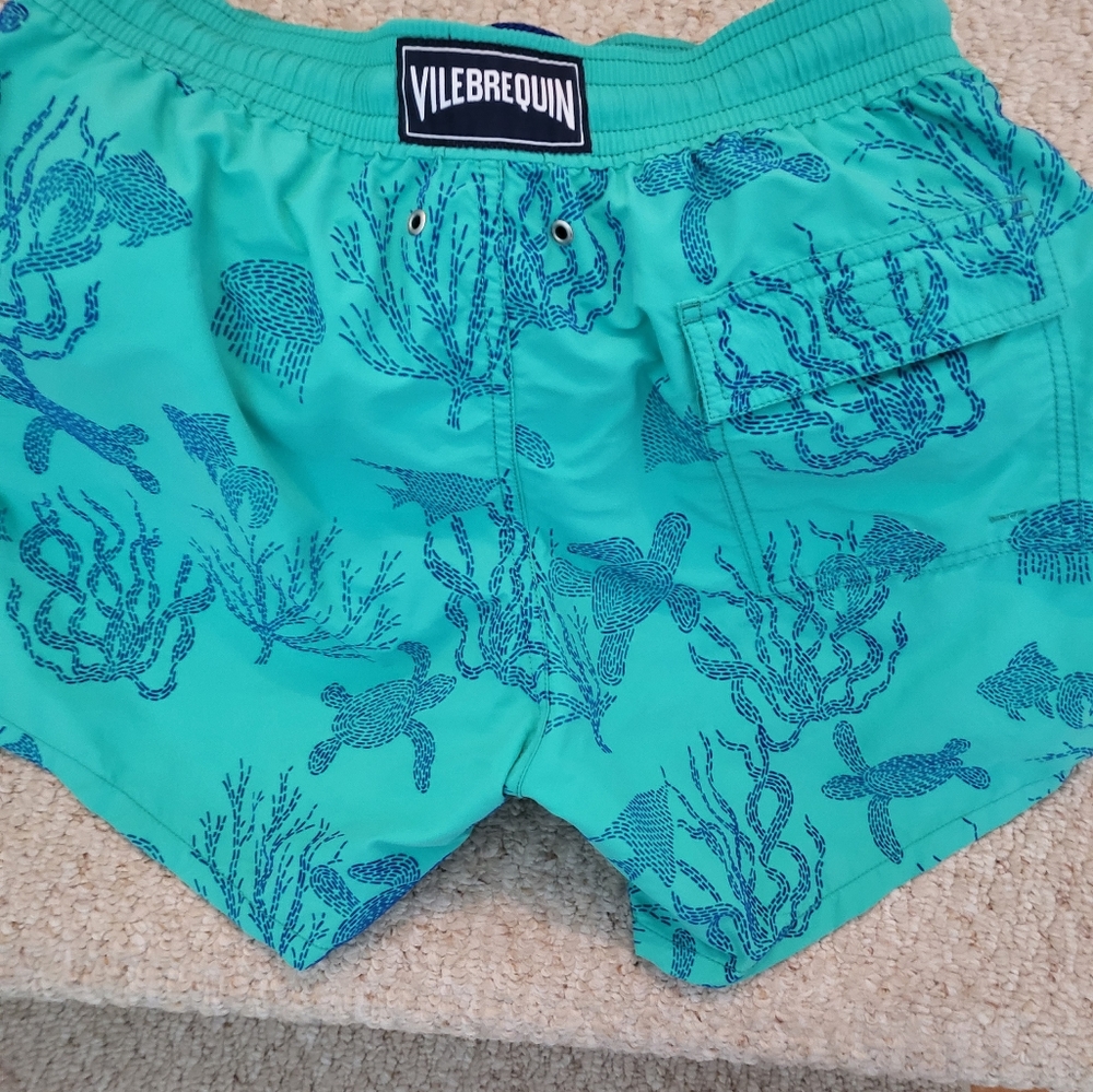 Men's  Villebrequin Swim Trunks.  Size:  Medium.  Classic French swim trunks.